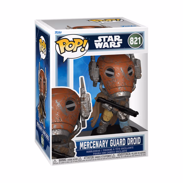 Funko! - Funko POP Vinyl SW M&G Mercenary Guard Droid