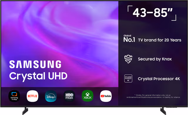 Samsung 65" U7025H Crystal UHD 4K Smart-TV (2026)