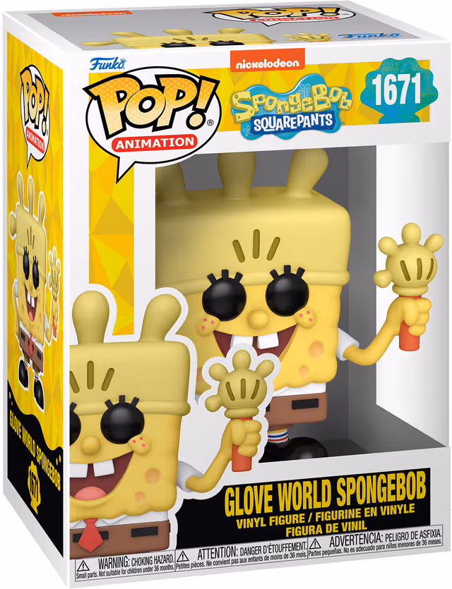 Funko! - POP Vinyl SpongeBob w/ Glove Light