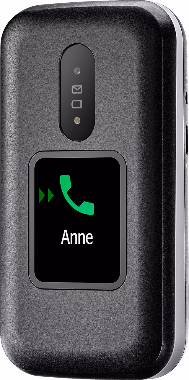 Doro 2881 mobiltelefon (svart)
