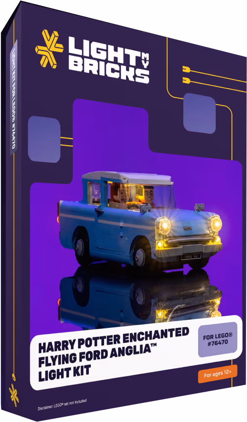 Light My Bricks™ Enchanted Flying Ford Anglia ljuskit