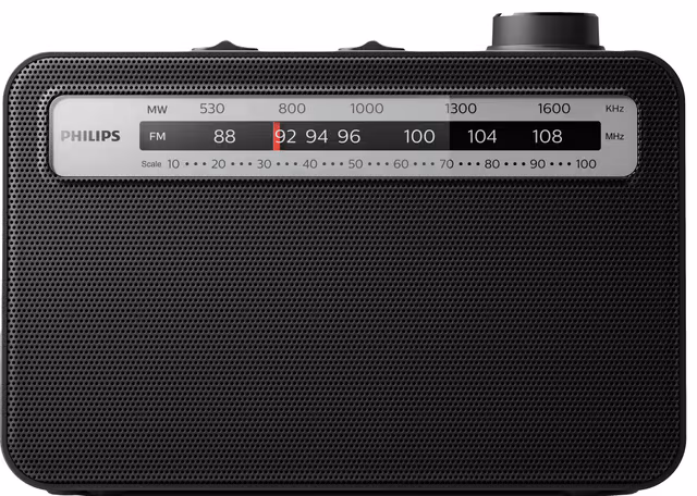 Philips bärbar AM/FM-radio R2506