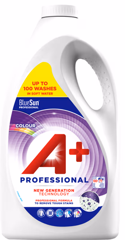 A+ Professional Colour 5 liter flytande tvättmedel 51802