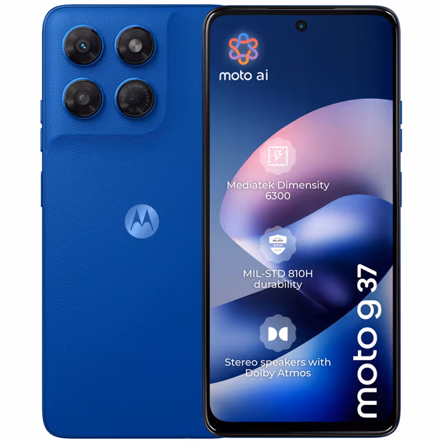 Motorola G37 smartphone 4/128 (marinblå)