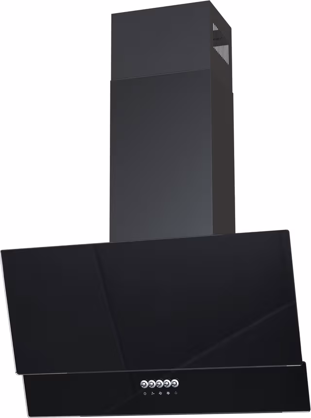 Ecotronic Vägghängd Köksfläkt EVL605B (svart 60cm)
