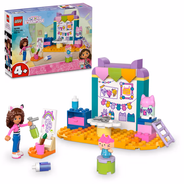 LEGO Gabby's Dollhouse Pyssel med Lill-boxen 10795