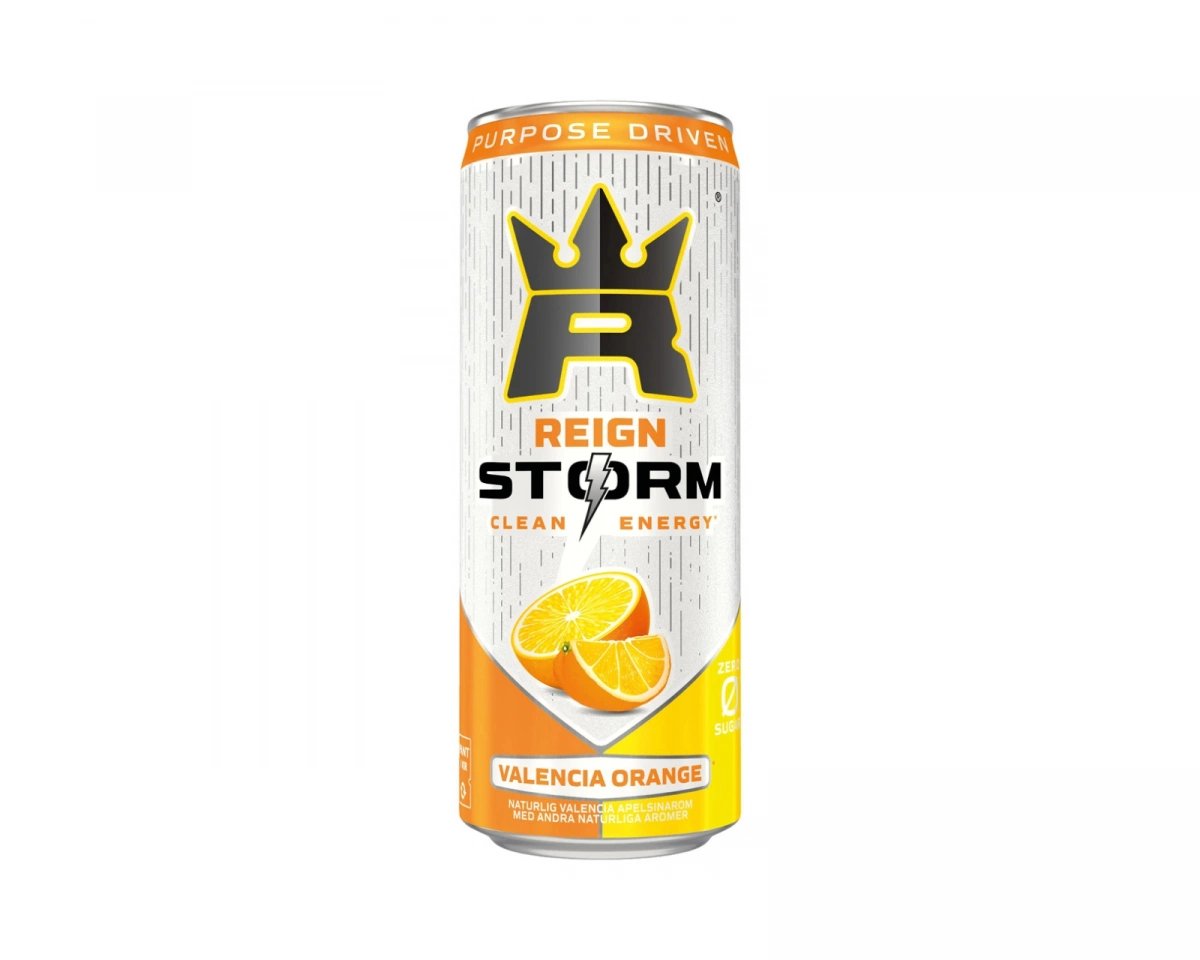 Reign Storm Energy Valencia Orange 355ml