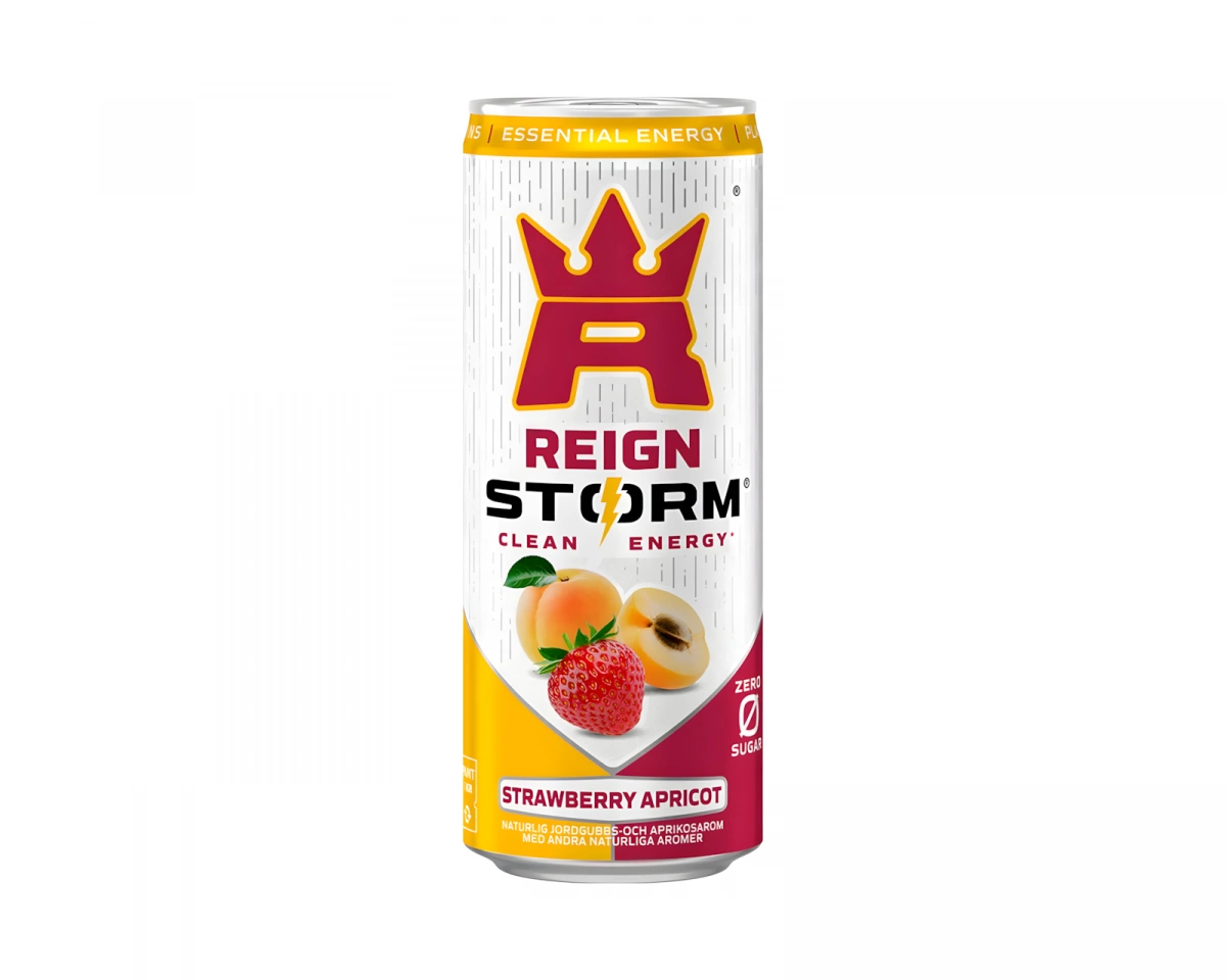 Reign Storm Energy Strawberry Apricot 355ml