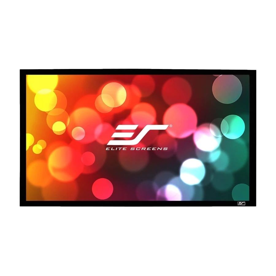 Elite Screens Sable Frame ER100WH1 Projektorduk, 100"