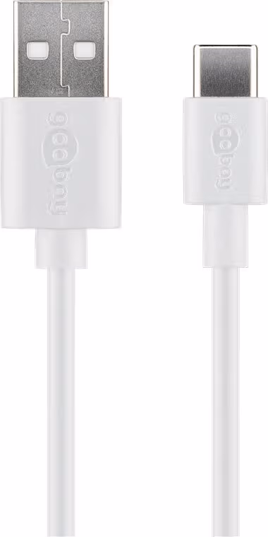 USB-C™ laddnings- och synkroniseringskabel (USB-A > USB-C™)