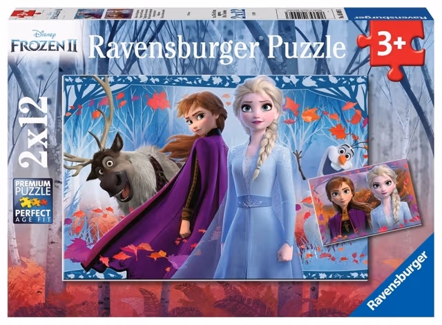 Ravensburger Frozen 2: Journey into the Unknown 2x12p 2D Pussel
