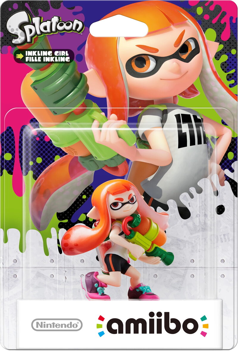 Amiibo Splatoon Collection Inkling Girl