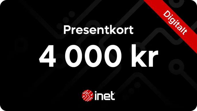 Inet Presentkort Digitalt 4000 kr