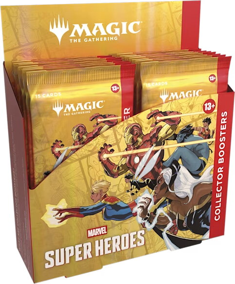 Magic the Gathering: Marvel Super Heroes Collector Display (12 boosters)