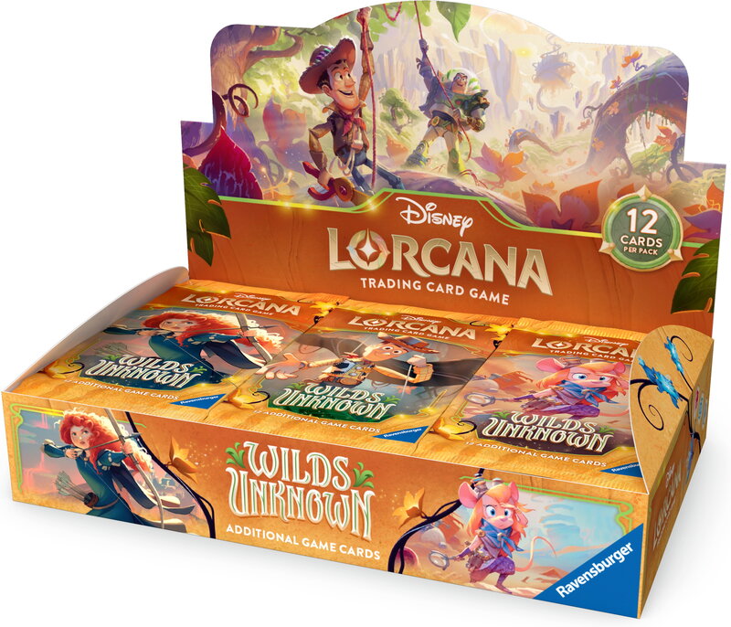 Lorcana Wilds Unknown Booster Display (24 boosters)