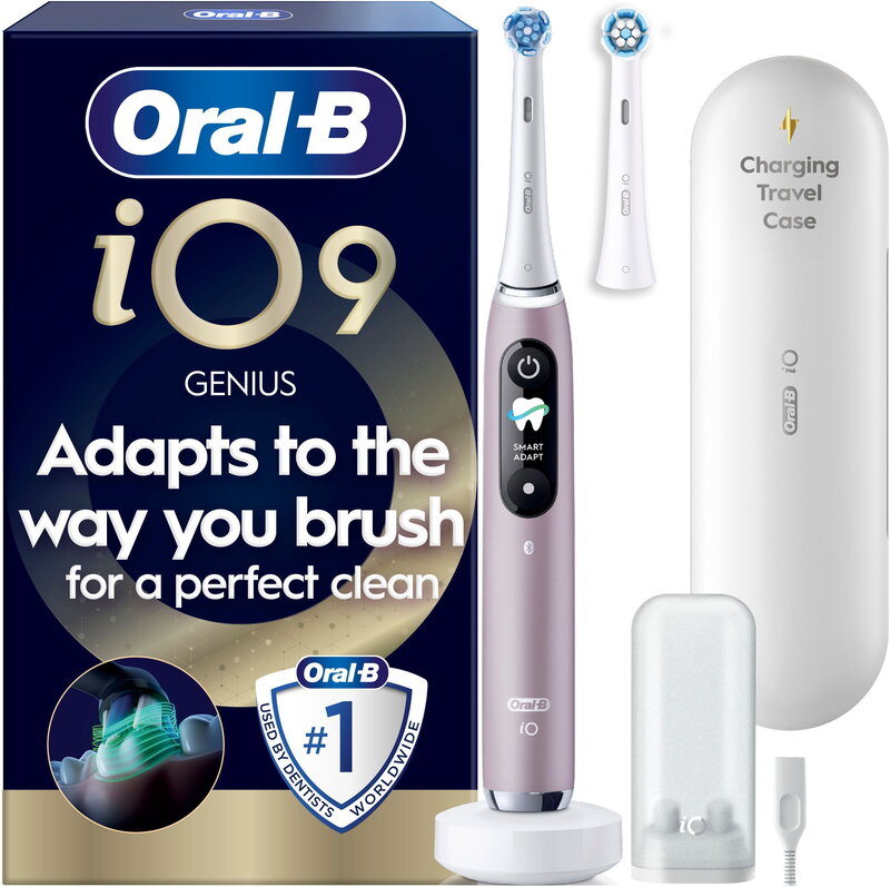 Oral-B iO9 elektrisk tandborste (rosa)