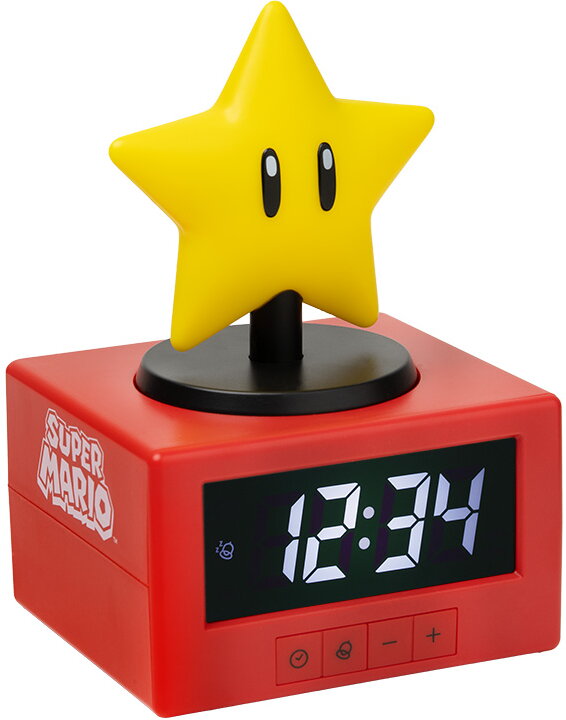 Super Mario Super Star Icon Alarm Clock
