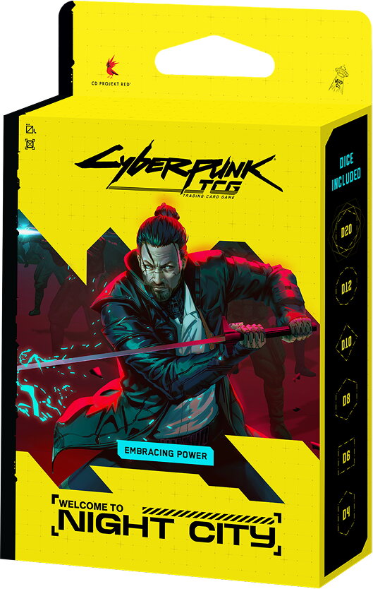 Cyberpunk TCG Welcome to Night City Starter Deck - Embracing Power
