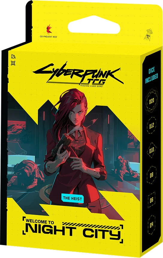 Cyberpunk TCG Welcome to Night City Starter Deck - The Heist