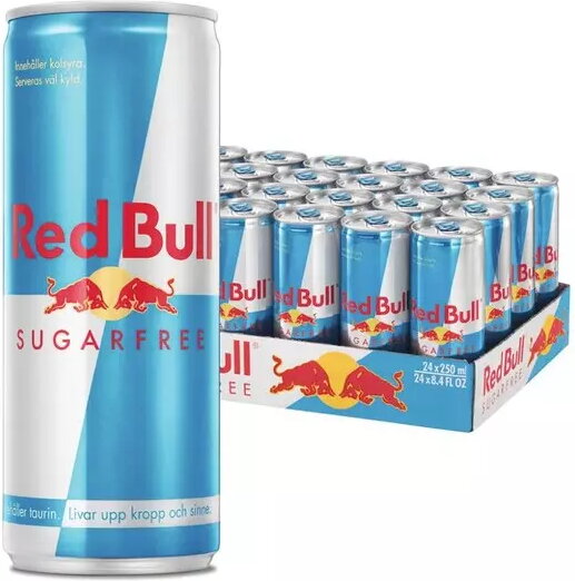 Red Bull Sugar Free 24-pack (25cl)