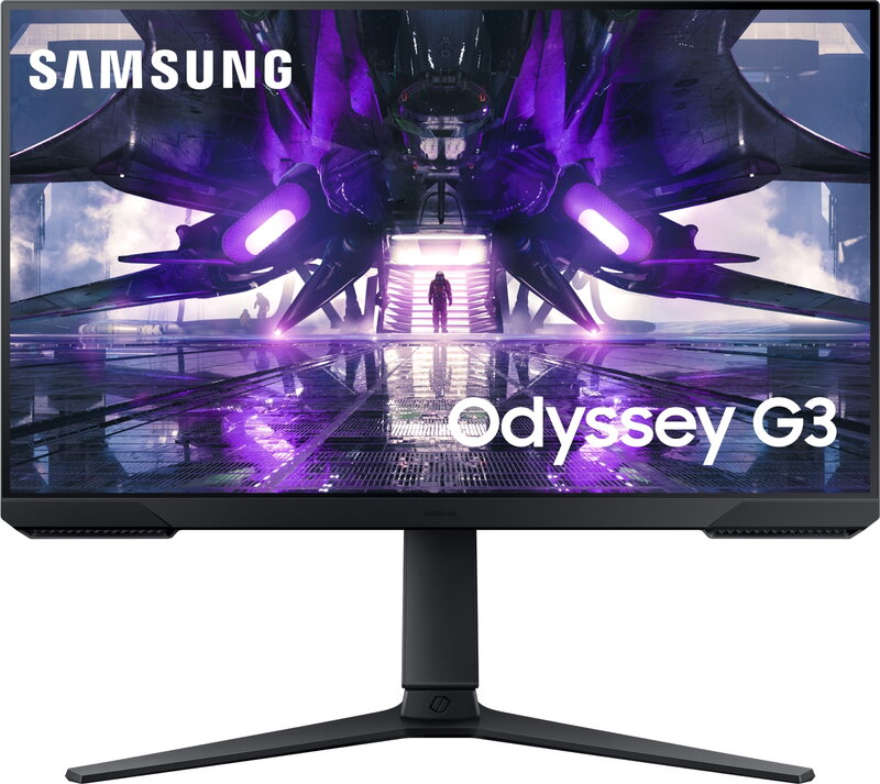 Samsung Odyssey G3 LS24AG324 24" / VA / 1080p / 165Hz / 1ms / DP,HDMI / Freesync (Fyndvara - Klass 1)