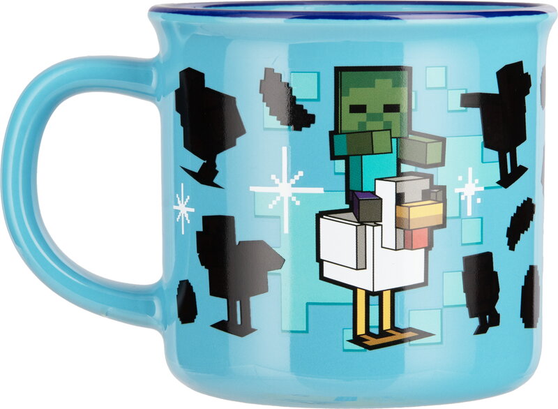 Minecraft Chicken Jockey Heat Change Mug
