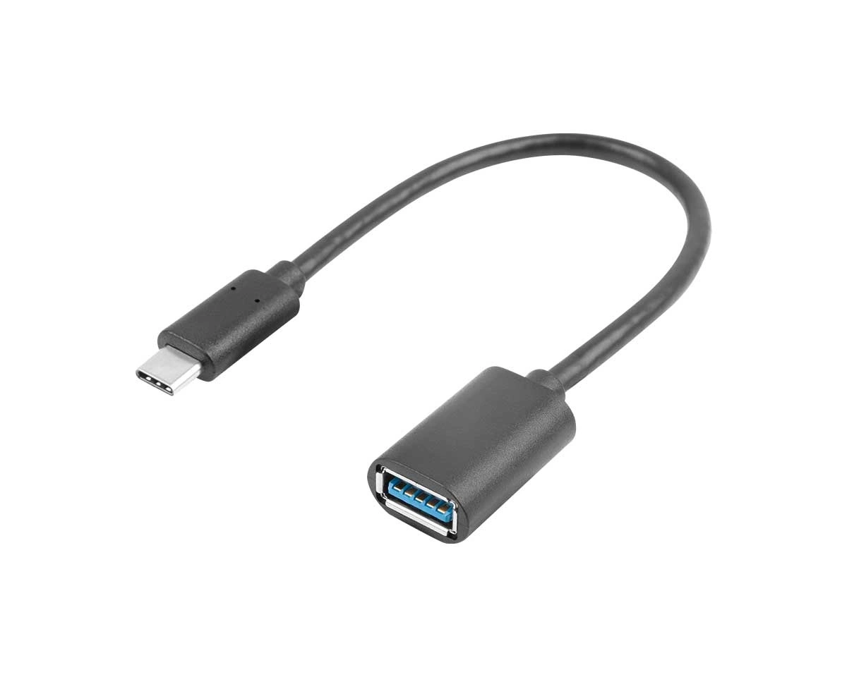 Lanberg - USB-C adapter - USB-C to USB Type A - 15 cm