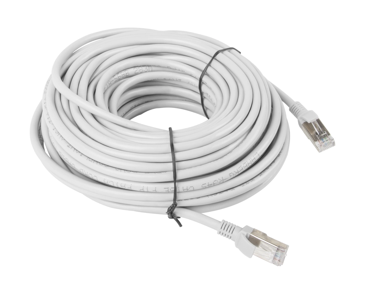 Lanberg patch cable - 30 m - grey RAL 7035 - Grå - 30m