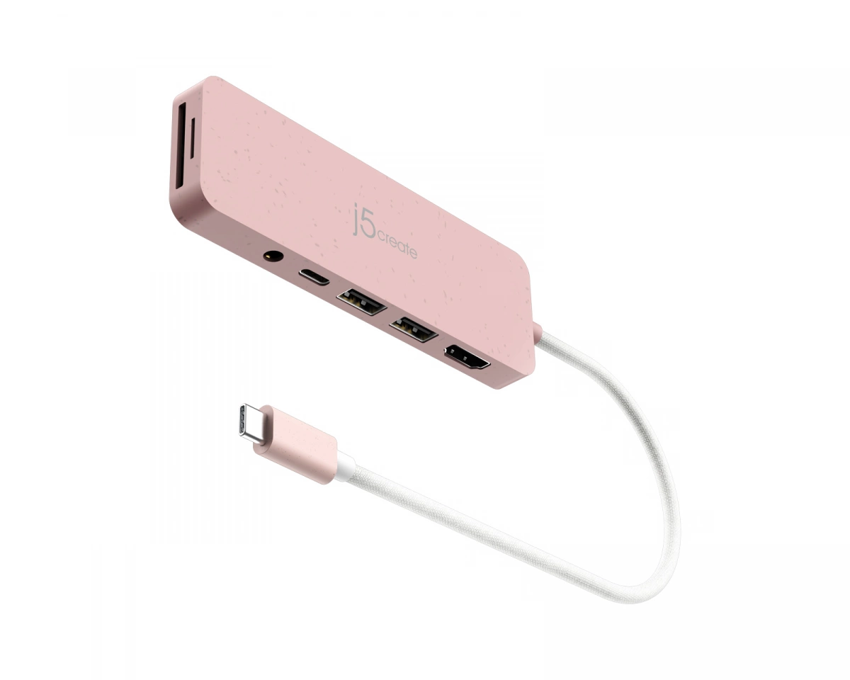 j5create JCD373ER-N - USB-C Multi-Port Hub (with PD)