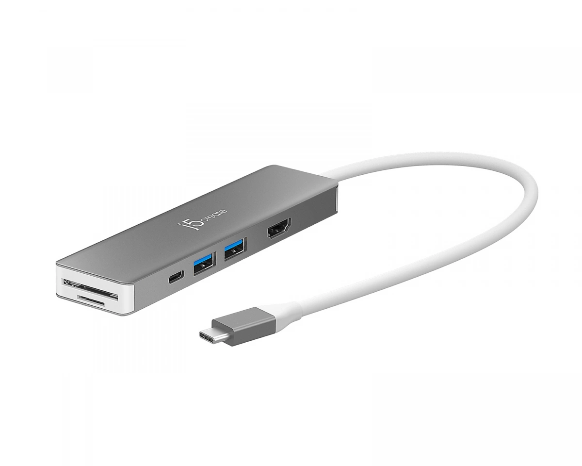 j5create 7-in-1 Multi-Port Adapter (with 100W PD)