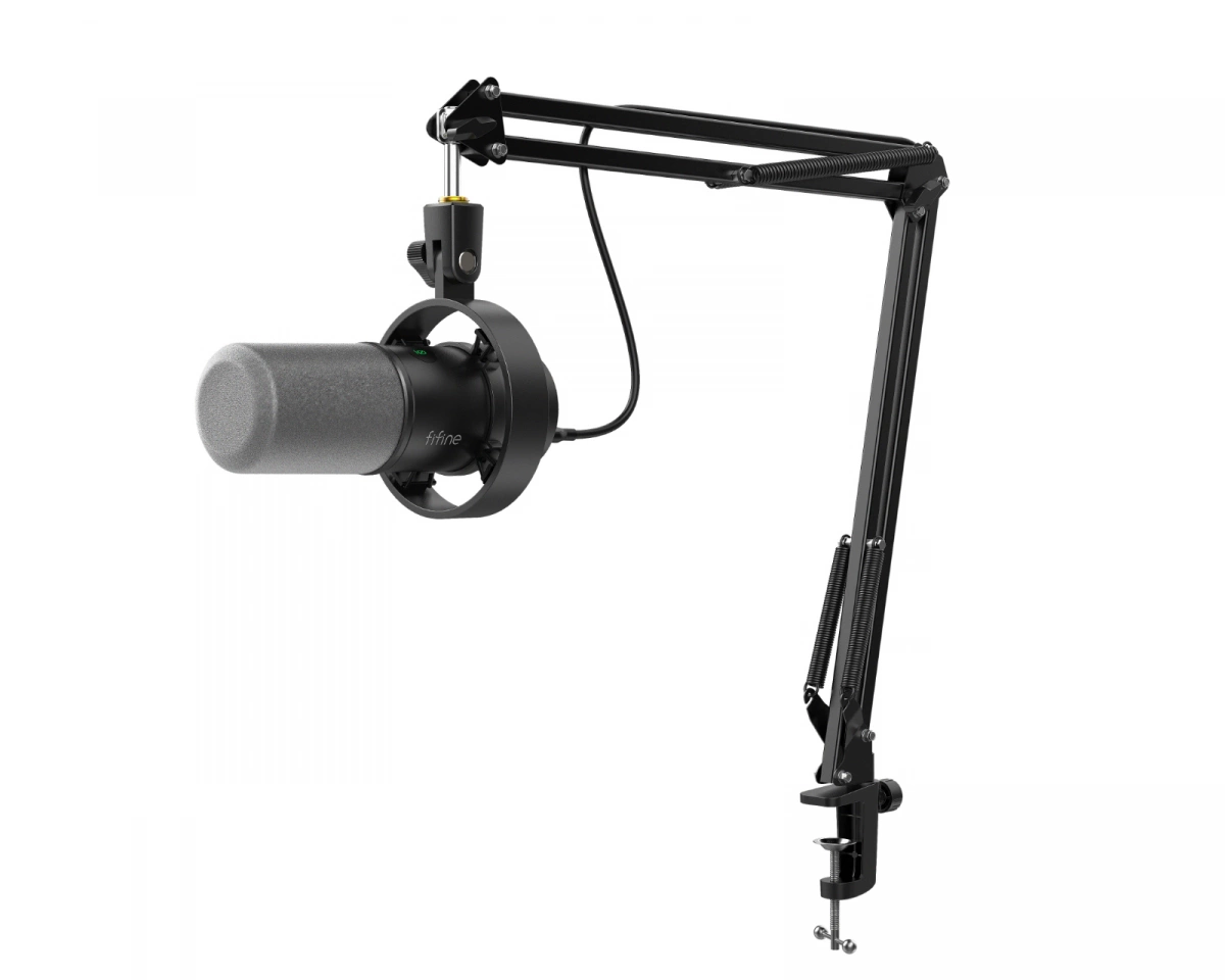 Fifine AmpliTank K688 USB/XLR Dynamisk Mikrofon - Svart