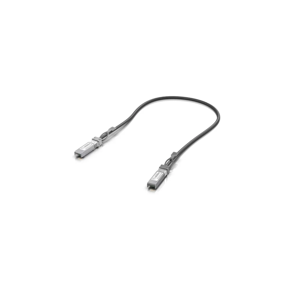 Ubiquiti UACC-DAC-SFP28-0.5M 25 Gbps Direct Attach Cable 0.5M - Svart - 0.5m