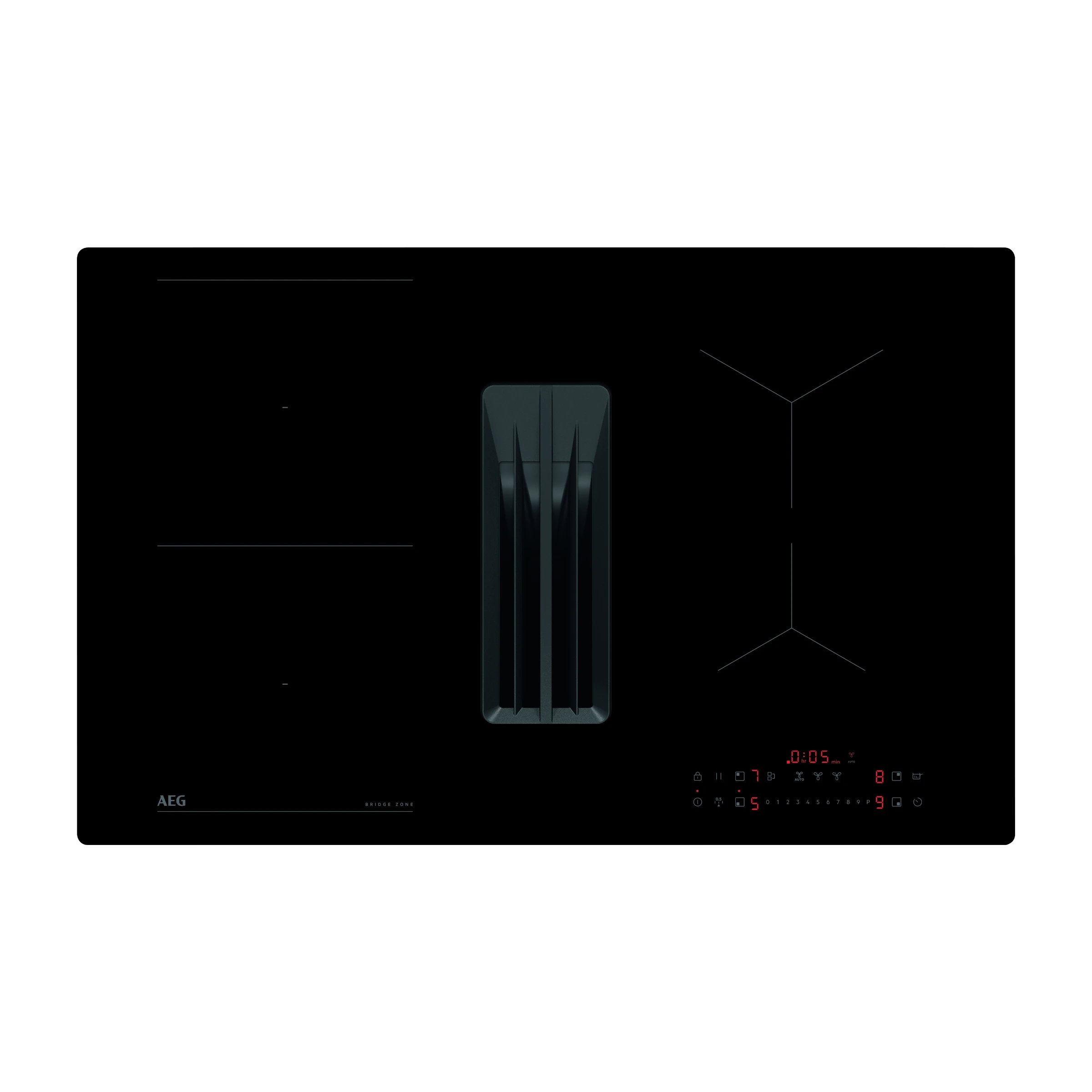 AEG 6000-serien TT8PCB00CB induktionshäll med fläkt