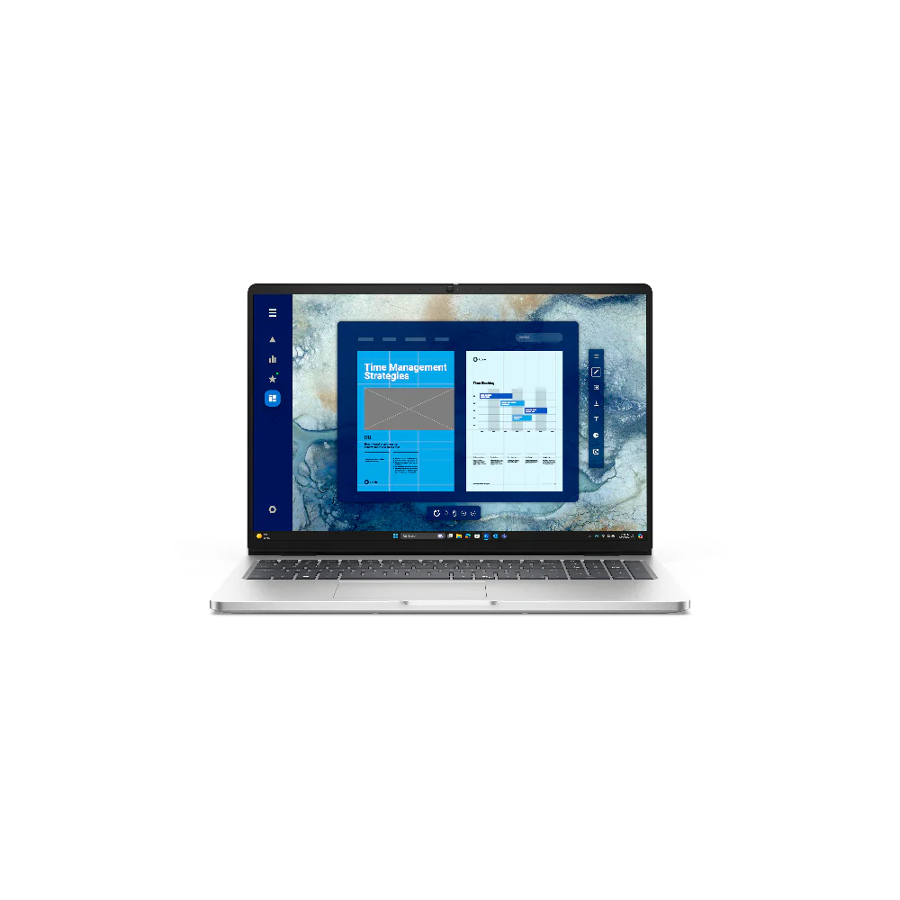 Dell Pro 16 PC16250, 16" Full HD IPS+ matt, Intel Core Ultra 5 235U, 16 GB, 512 GB PCIe SSD, bakbelyst tangentbord, WiFi 6E, Win11 Pro, 1 års på-platsen-garanti