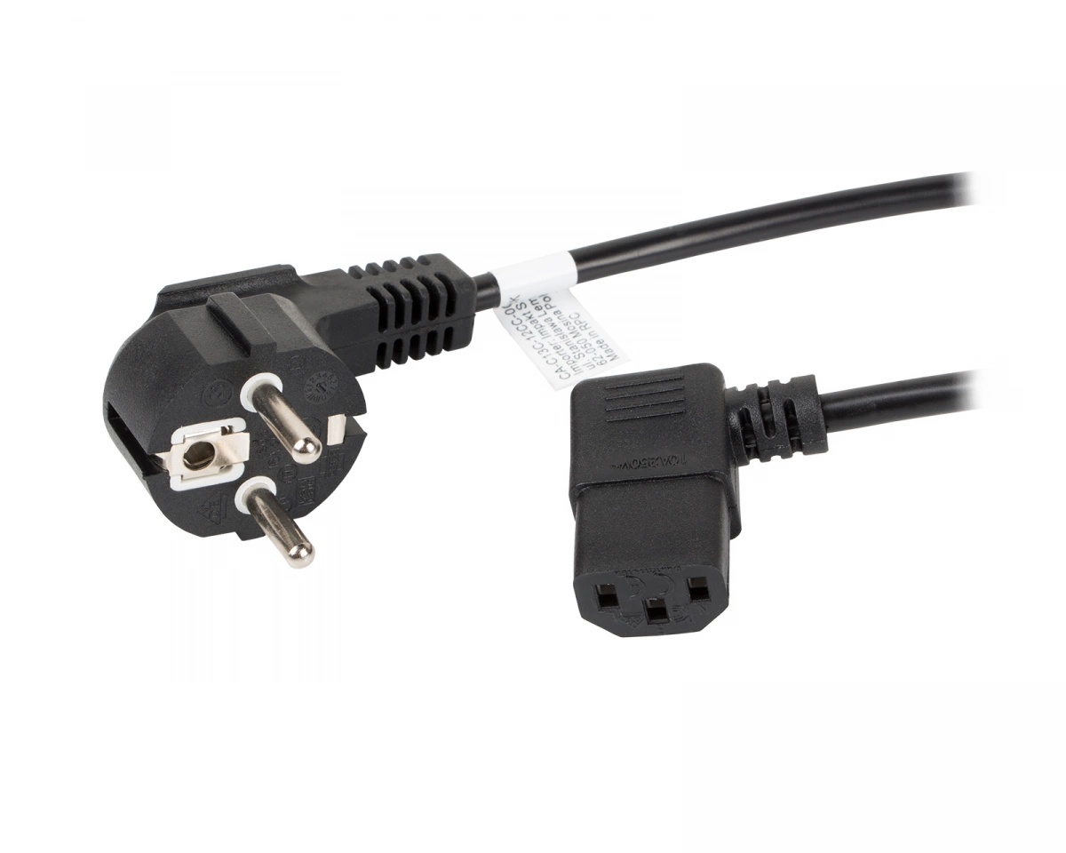 Lanberg - power cable - power CEE 7/7 to power IEC 60320 C13 - 1.8 m