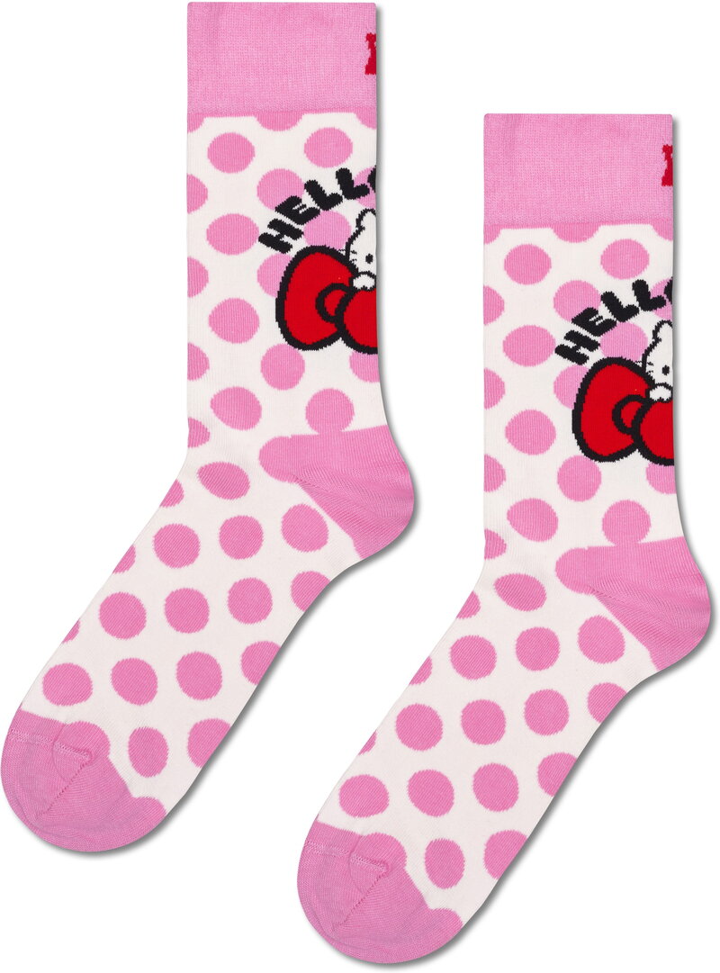 Happy Socks Hello Kitty Pink Dot Sock 36-40
