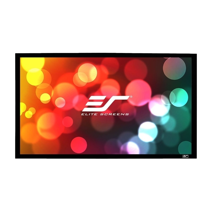 Elite Screens Sable Frame ER110WH1 Fastramprojektorduk, 110"