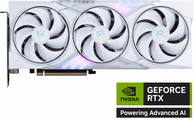MSI GeForce RTX 5060 Ti 16G GAM TRIO OC WHITE grafikkort