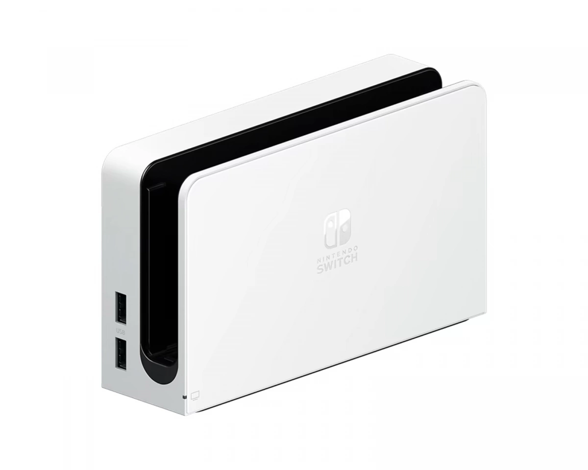 Nintendo Switch OLED Dock Set - Vit